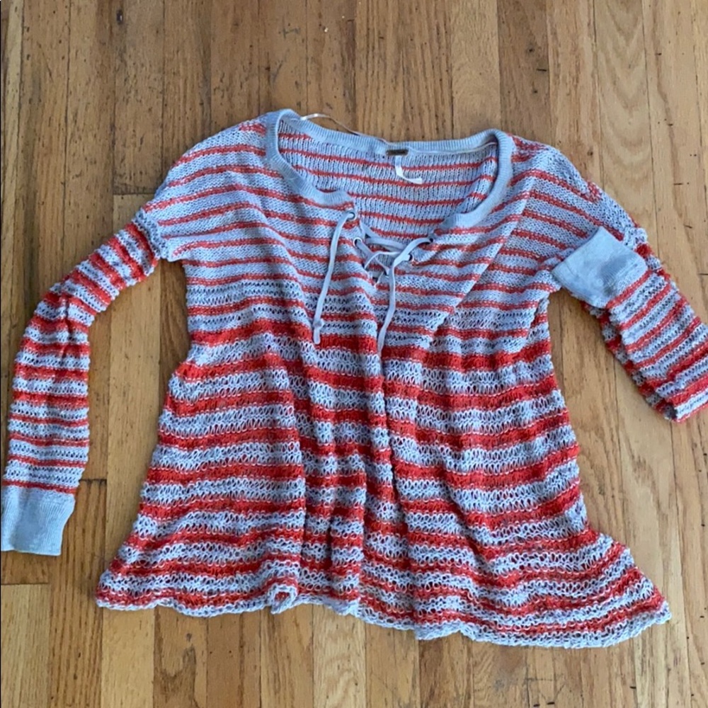 Free People Knit Blouse